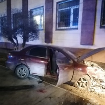 В Оренбурге на улице Шевченко водитель 