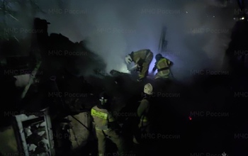 В Оренбурге ночью на пожаре погибли четыре человека