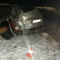 Под Кувандыком в кювет опрокинулась 