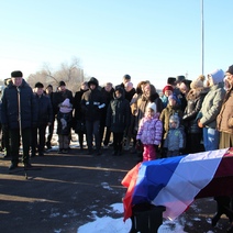 В Бузулукском районе перезахоронили останки красноармейца Ефимова