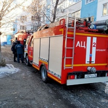 В Оренбурге на улице Джангильдина горит многоэтажка