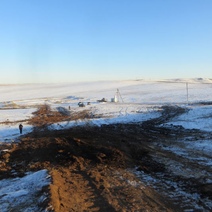 В Красногвардейском районе произошел порыв нефтепровода