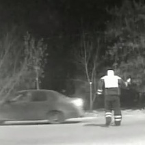 В Бугуруслане пьяный водитель удирал от полицейских