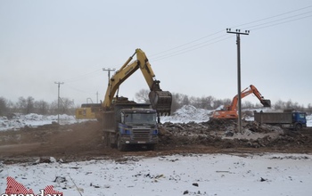 В разгар зимы в Нежинском сельсовете ликвидируют свалку