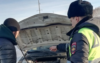 В Пономарёвском районе на трассе чуть не замёрз водитель 
