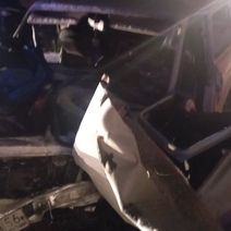 В Оренбурге после столкновения с 