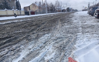 Жители Ростошей пожаловались на нечищеные дороги