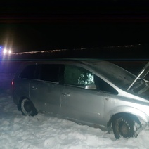 В Тоцком районе в кювет съехал 