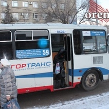Общественный транспорт в мороз подводит оренбуржцев