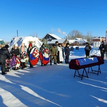 В Бугуруслане похоронили погибшего на Украине бойца ЧВК 