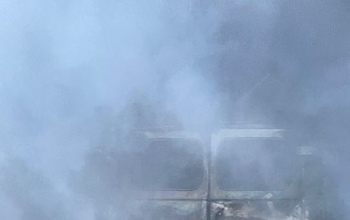 Во время пожара в Адамовском районе пострадали четыре человека