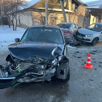 В Оренбурге авария собрала 