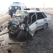 Под Соль-Илецком в ДТП погибли два человека (18+)