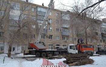 В Оренбурге зимой ремонтируют кровли и меняют остановки