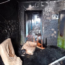 В Ясном на пожаре в девятиэтажке спасли двоих человек