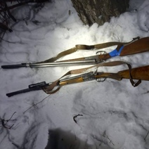 В Бузулукском бору браконьеры сбежали, бросив ружья