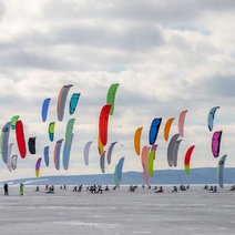 Оренбуржцы примут участие в чемпионате России по сноукайтингу прямо на льду Волги