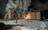 В Октябрьском районе загорелся сельский дом культуры: задействованы 38 пожарных