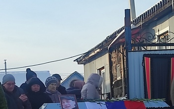 В Оренбургской области простились с погибшими на Украине бойцами ЧВК «Вагнер»