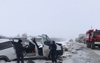 В Бузулуке 25 февраля объявлен днем траура по погибшим в аварии на автодороге Самара-Бузулук