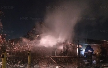 На пожаре в Сорочинске погибли два человека (18+)