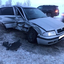 В Переволоцком районе в ДТП пострадали три человека