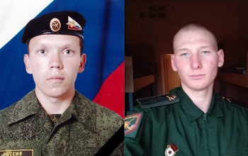 В Беляевском районе попрощались с погибшими на Украине бойцами