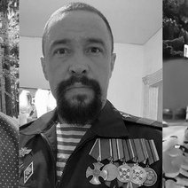 В Новотроицке проводили в последний путь троих погибших на Украине бойцов