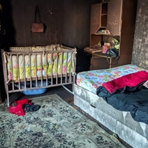 В Оренбурге на пожаре погибли 41-летняя женщина и её пятимесячный сын (18+)