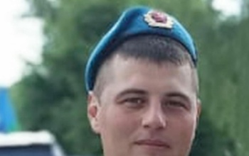 В Северном районе попрощались с погибшим на Украине бойцом