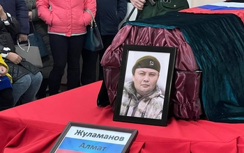 На Украине погиб старшина Жуламанов из Светлого