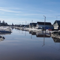 В Краснохолме из-за подъема уровня реки введен режим повышенной готовности