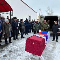 В Оренбургской области проводили в последний путь погибших на Украине бойцов ЧВК «Вагнер»