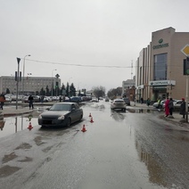 В Бузулуке лихач на Lada Priora сбил на «красный» пенсионерку