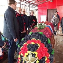 В Оренбургской области простились с погибшими на Украине бойцами ЧВК «Вагнер»