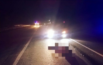 Оренбуржец погиб после наезда сразу пяти автомобилей (18+)