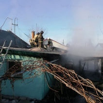 В Новотроицке ликвидирован пожар в частном доме