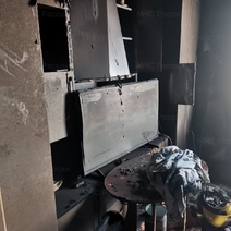 В Оренбурге на пожаре в квартире пострадал 74-летний пенсионер