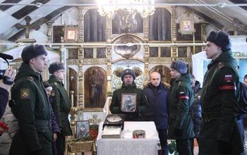 В Оренбургской области попрощались с двумя погибшими на Украине бойцами батальона «Яик»