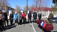 В Оренбургской области простились с погибшими в ходе СВО бойцами ЧВК «Вагнер»