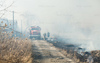 Под Соль-Илецком огнеборцы ликвидировали два серьёзных пожара