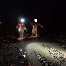 Недалеко от Пригородного мужчины застряли на автомобиле в лесу