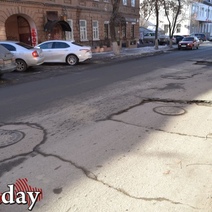 В Оренбурге ремонт «убитой» улицы Пушкинской обойдется почти в 265 млн. рублей