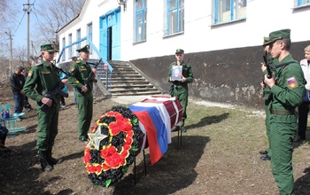 В Оренбургской области проводили в последний путь погибших бойцов ЧВК «Вагнер»