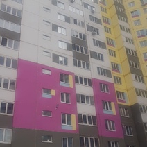 В Оренбурге ЖК «Акварель» попала под «бомбардировку» водяными пузырями