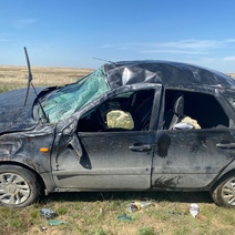 В ДТП под Домбаровкой пострадали три человека