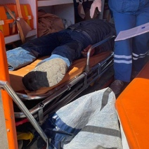 Пьяный житель Оренбурга «нырнул» в овраг с мусором и едва не погиб