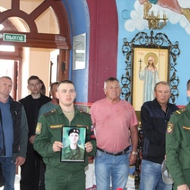 В Медногорске простились с погибшим на Украине бойцом