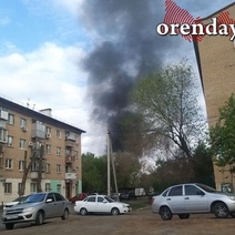 Плотная застройка: в Оренбурге произошел пожар на улице Спартаковской