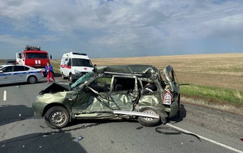 В Орске в страшном ДТП погибли два человека